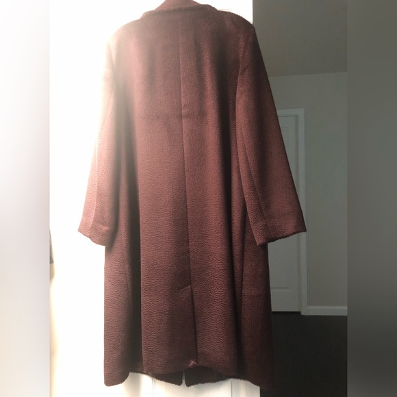 ❌SOLD❌NWT EILEEN FISHER Casis Peruvian Alpaca Suri Coat - Picture 5 of 11